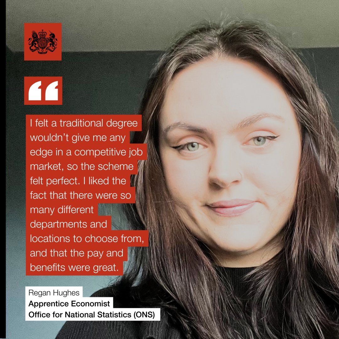 The combination of university and work-based learning is something that our apprentices value. 🎓 

Find out more about our Economics Degree Level Apprenticeship and what sets it apart from a traditional economics degree: bit.ly/ges_dap