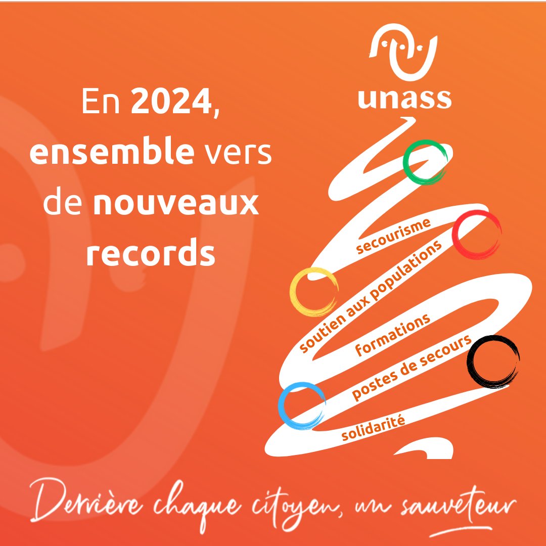 L'ensemble des bénévoles de l'UNASS Nord de France vous souhaite une très belle année 2024 ! #BonneAnnee2024 #BonneAnnee #HappyNewYear