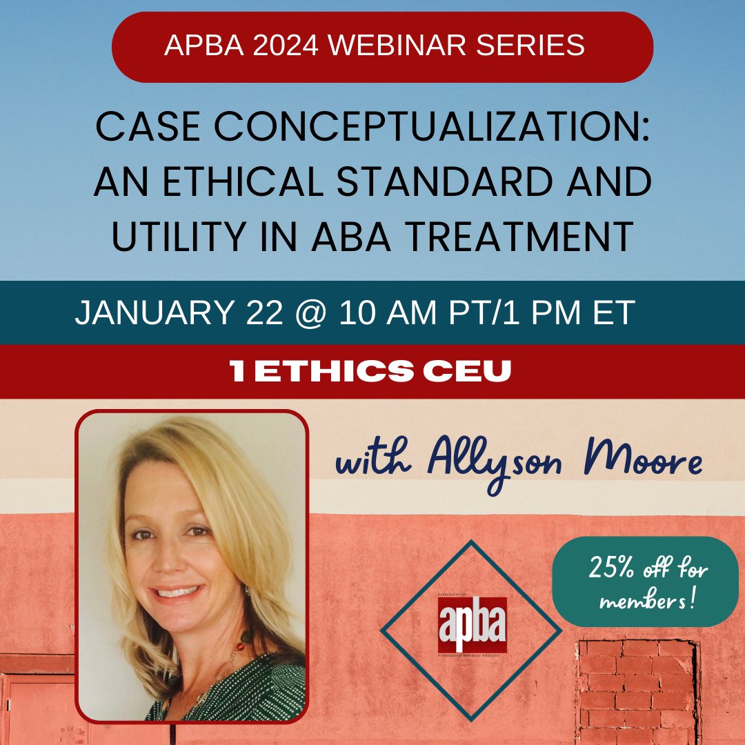 Association of Professional Behavior Analysts tweet media