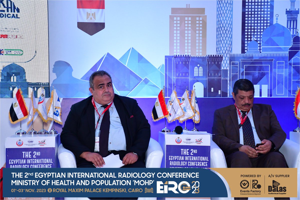 Egyptian Society of Radiology ‘ESRNM’ tweet media