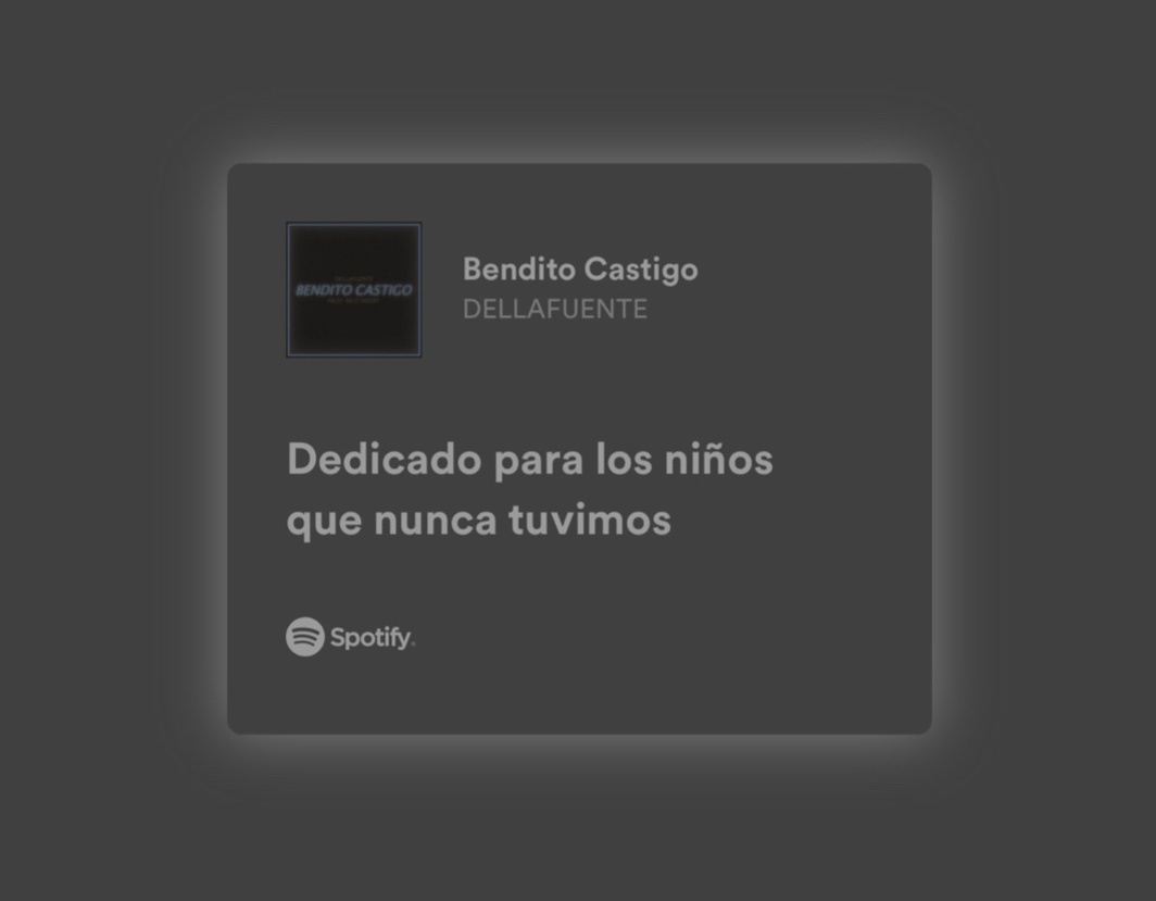 iissamsseco_'s tweet image. bendito castigo - DELLAFUENTE