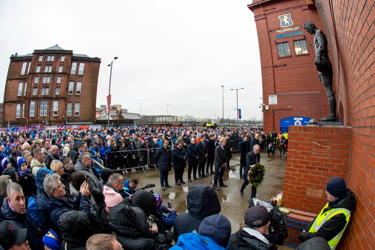 RangersFC's tweet photo. 💙 We will never forget those who went to follow Rangers &amp; never made it home. Forever in our hearts.

#AlwaysRemembered https://t.co/rz0rPio3Ym