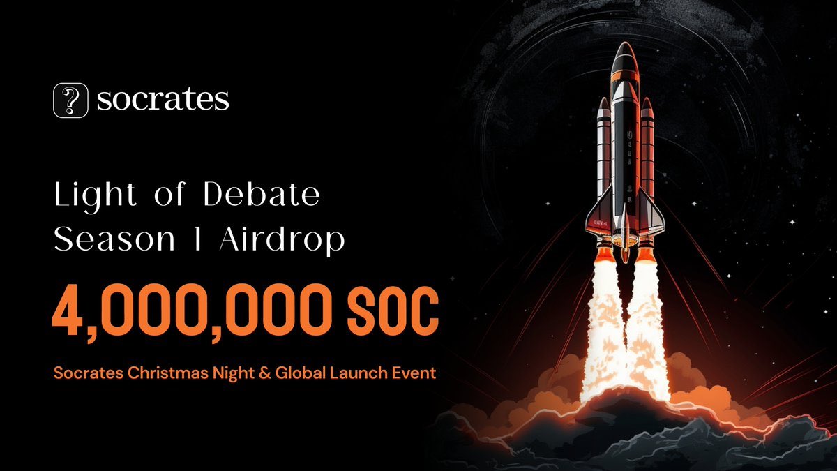 0xAdesola's tweet photo. Incase you missed the Genesis Drop from @Socrates_global

Here’s is how to farm and qualify for some $SOC 

4,000,000 is allocated for Season 1
Do it Now!!! Season 1 ending Jan 21st 

Cost: Minimum $15

Giving away 3 pens to 3 random people that likes and Repost https://t.co/YqEKk3aRXy