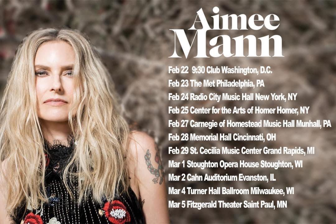 If your New Year’s resolution is to see @aimeemann in 2024, you’re in luck! Tickets at aimeemann.com/tour