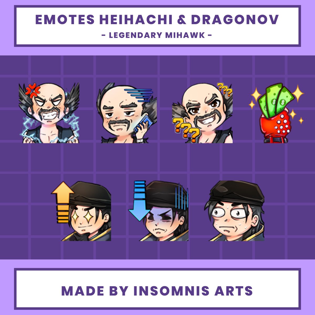 Commissions Open!! Order now your custom made emotes or badges and many more!!

Order now!!
fiverr.com/avisdesigner?u…

#twitchtv #TwitchStreamers #artist #TEKKEN #anime #chibiart #videogames #DragonBall