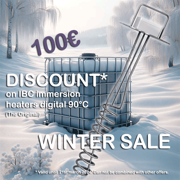 ihpheating's tweet image. We are back! And this we do with a new campaign! Contact us for more information about IBC immersion heaters: info@ihpheating.com
#winterssale #ihpheating #discount #ibc #immersionheater