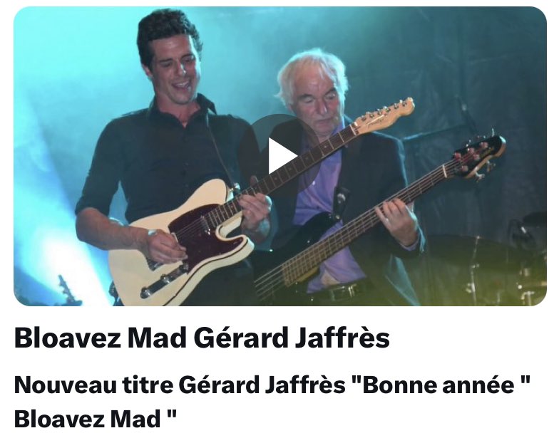 Resistance_SM's tweet image. Sublime relayez sans limite merci à notre ami @JBFlet508329 
De nous le faire partager #Chansonnette
youtu.be/arLwesSp5fo?si…