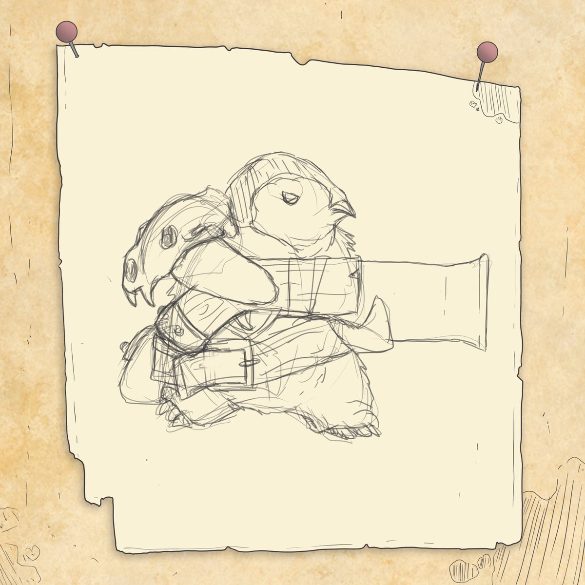 GKompendium's tweet photo. Seine tödliche Natur übertrifft sogar seine Flauschigkeit. 🐧 #dnd #ttrpg #fantasy https://t.co/vnrBQbqm5N