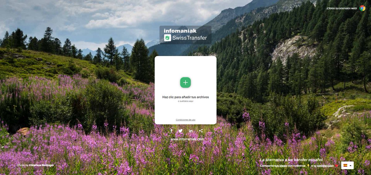 queromasoficial's tweet photo. ¡Adios Wetransfer, hola #SwissTransfer!
Poder realizar transferencia de archivos de más de 2gb es posible. Ahora con SwissTransfer podemos mandar hasta a 50gb totalmente gratuito.
VÍA: @graffica_info https://t.co/wsBwPe6mJv