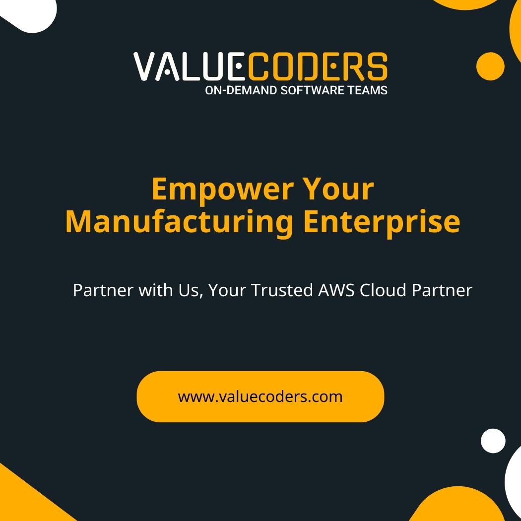 ValueCoders's tweet image. 🚀 Elevate your manufacturing game with AWS Cloud: 99.99% uptime guaranteed! 🌐✨ Seamlessly power your operations, boost efficiency, and go global effortlessly. Ready to revolutionize with us?
valuecoders.com/amazon-aws-par…
#AWS #AmazonAWS #CloudComputing #ValueCoders