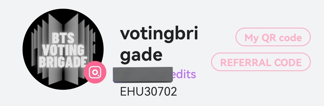 votingbrigade's tweet photo. 🛑 | ARMY, this is BVB official WhosFan referral code, please use ours if you create more account. Thank you.

✅ EHU30702 https://t.co/WslEouitfG