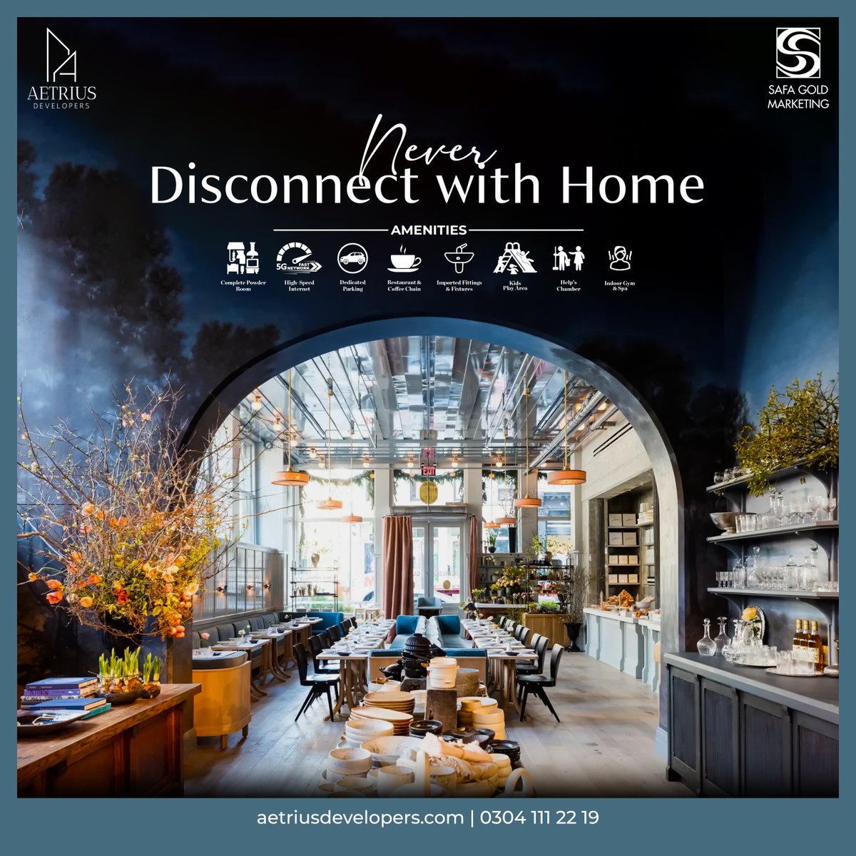 Aetriusdevelop's tweet photo. Stay connected to the essence of home. Aetrius One, an upcoming project opposite the golf course in Bahria Garden City, is about to redefine your living experience.
#AetriusOne #ConnectedLiving #ComingSoon #BahriaGardenCity #HomeSweetHome #ModernLiving https://t.co/KUjwT230Dd