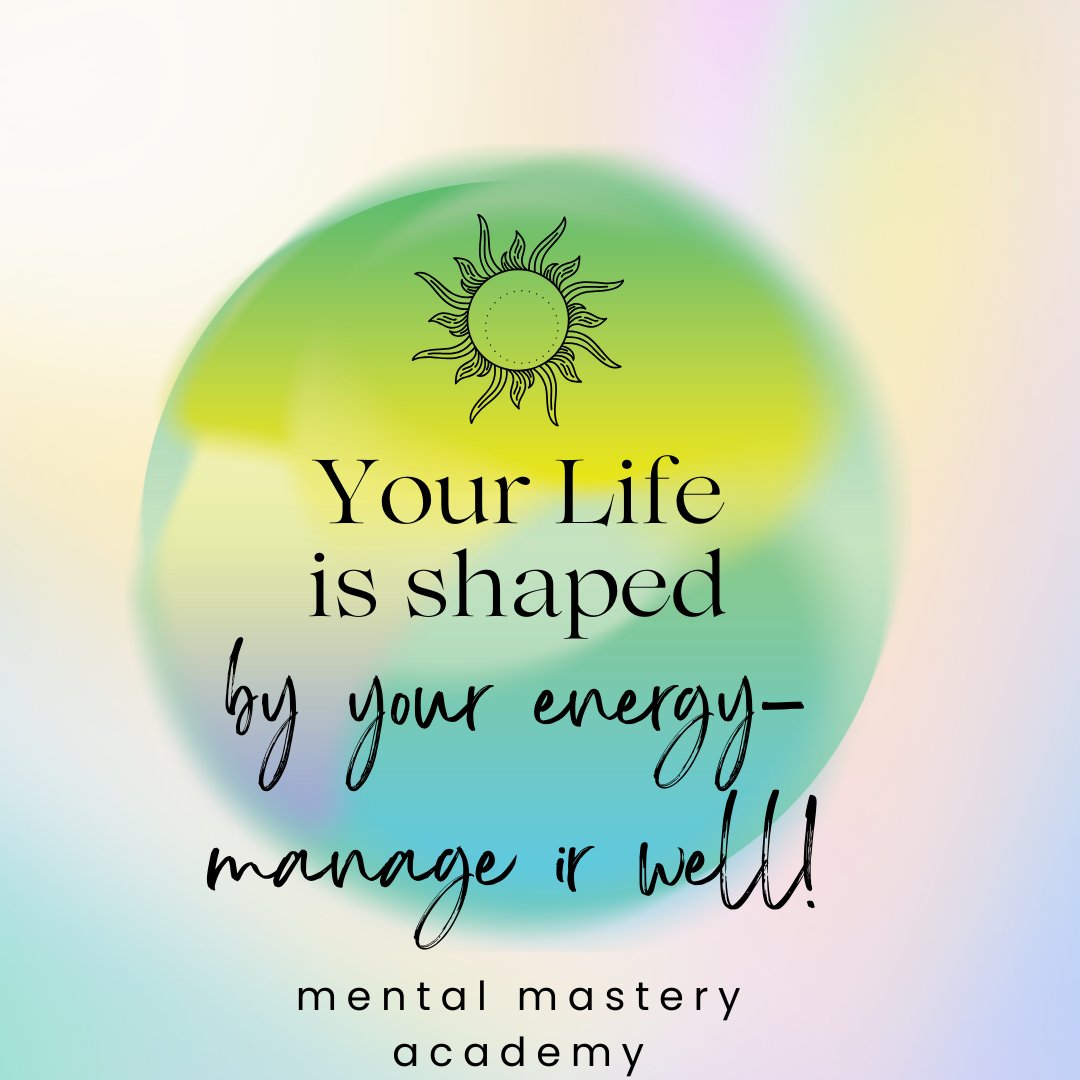 MentalToughness's tweet photo. What gives you energy—and what takes it away?
Self-care gives you the energy to do things that take from your energy levels. Self-care can be anything you like- doing a yoga, pilates, reading, chatting with friends....
#mentaltoughness #thementalmasteryacademy https://t.co/4GbYgJ8qDu