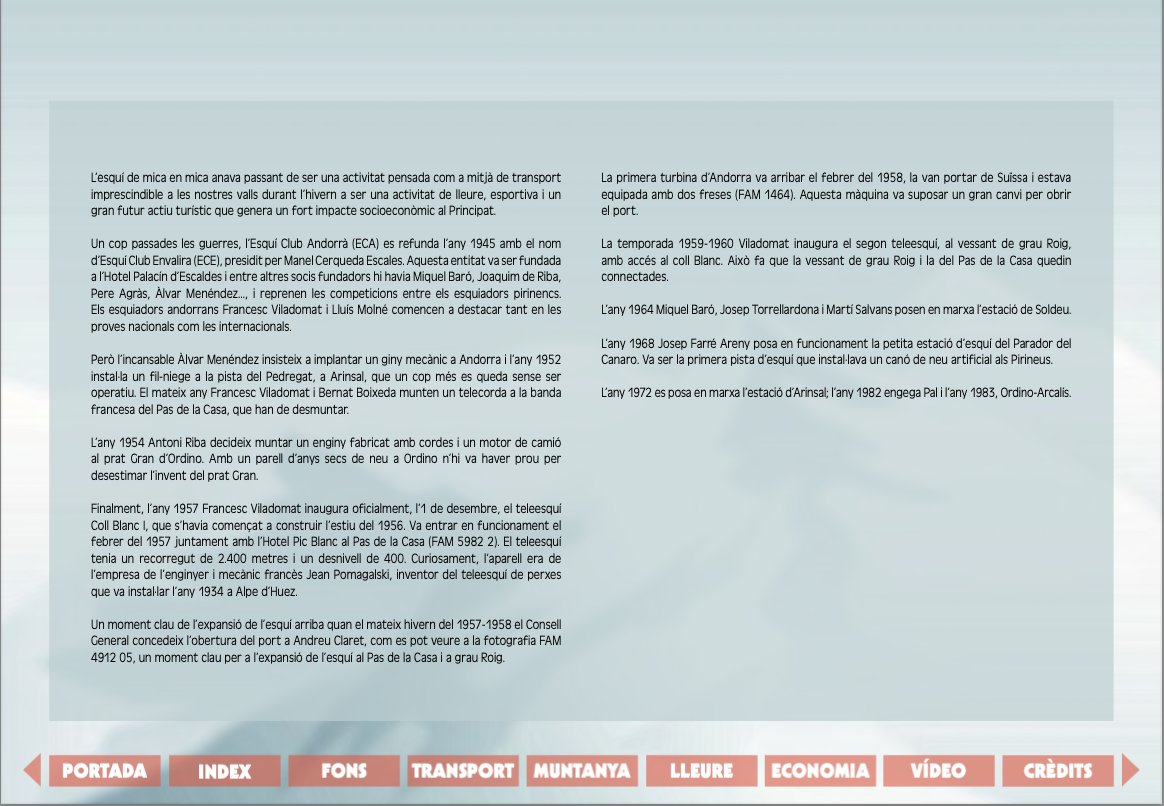 La història de l’esquí a Andorra arriba als 100 anys. Miquel Farré, carter de Soldeu, entrava a Andorra amb uns esquís per primera vegada el 1924. Al web tenim el catàleg “L’esquí, de mitjà de transport a activitat de lleure, 1924 - 1965” Foto: FAM_3605 cultura.ad/arxiu-nacional…