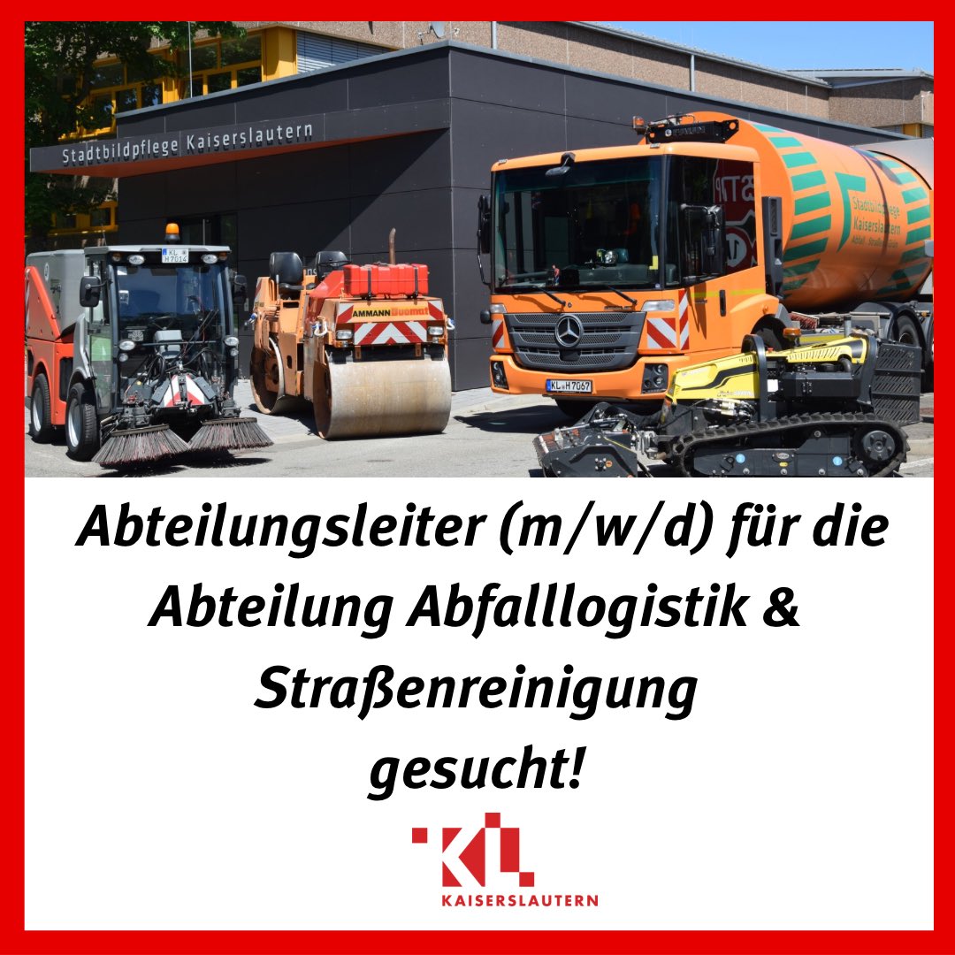 Noch schnell bis zum 05. Januar bewerben! 💻🤗 stadtbildpflege-kl.de/index.php?id=1…