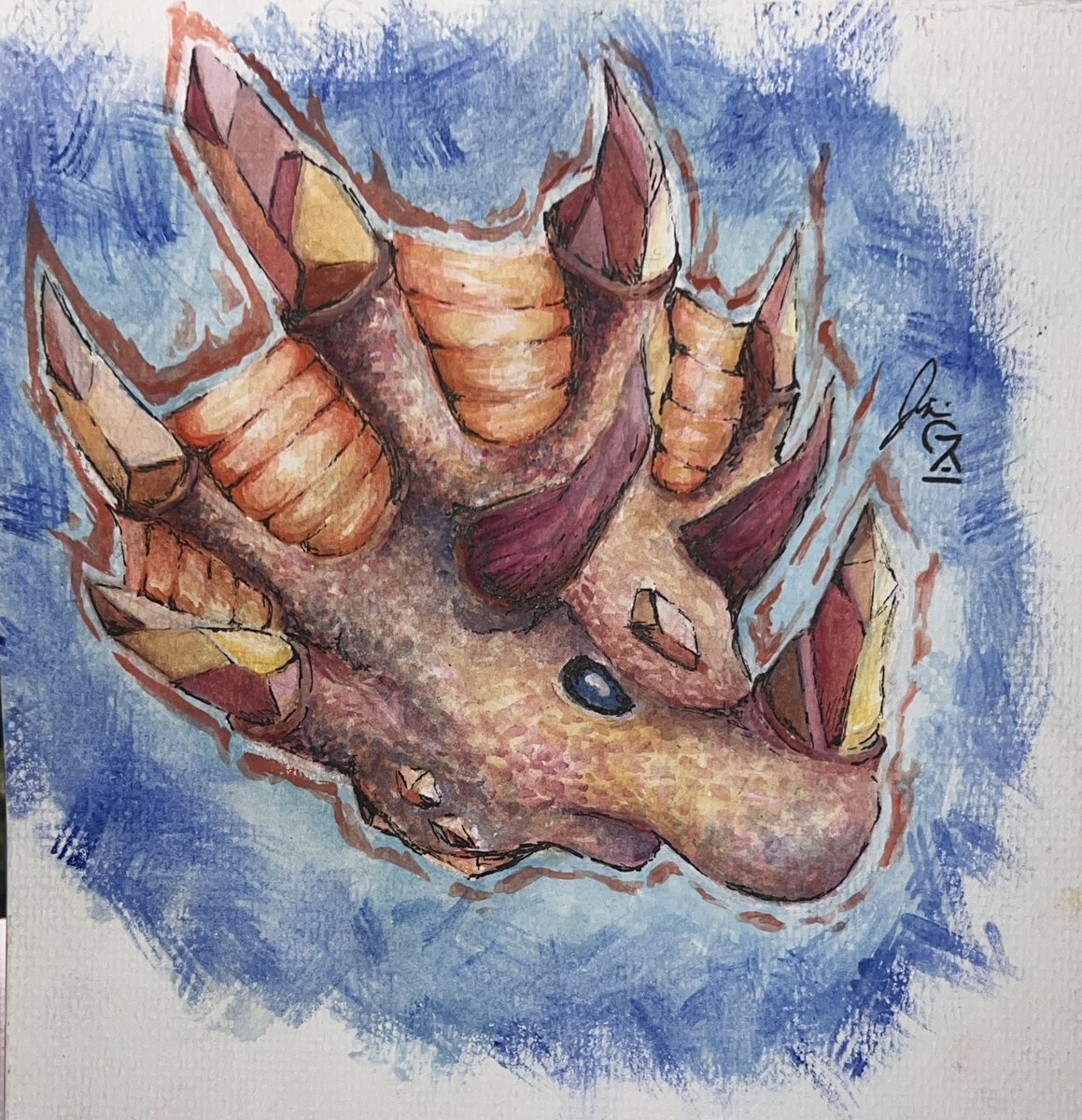 KaizenKitz's tweet photo. Pyroceratops https://t.co/2q21j2nUmR