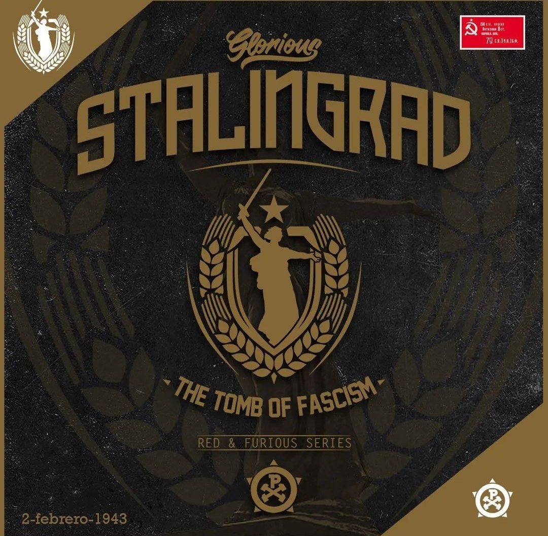 🚩Volvemos a tener stock en todas las tallas de la camiseta STALINGRAD de <a href="/prltrn_cloth/">Proletarian_cloth</a> 🚩

Bestiarioshop.com

#bestiarioshop #proletarianclothing #vallekas #vendedoresdeodio