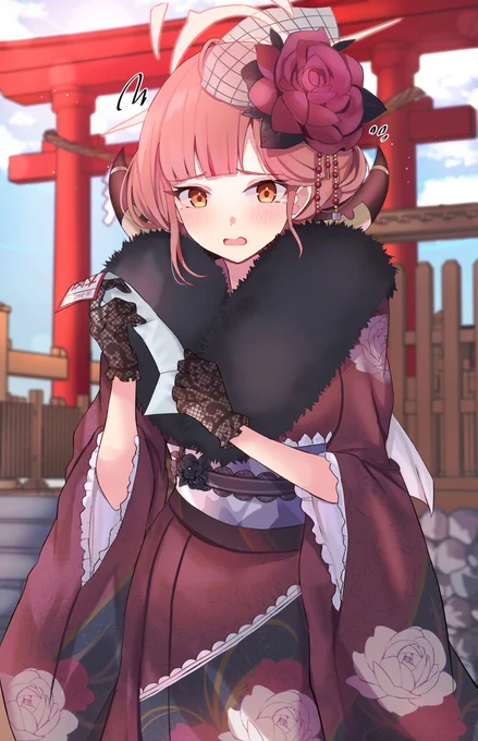 運勢変えてください・・・#ブルアカ 
