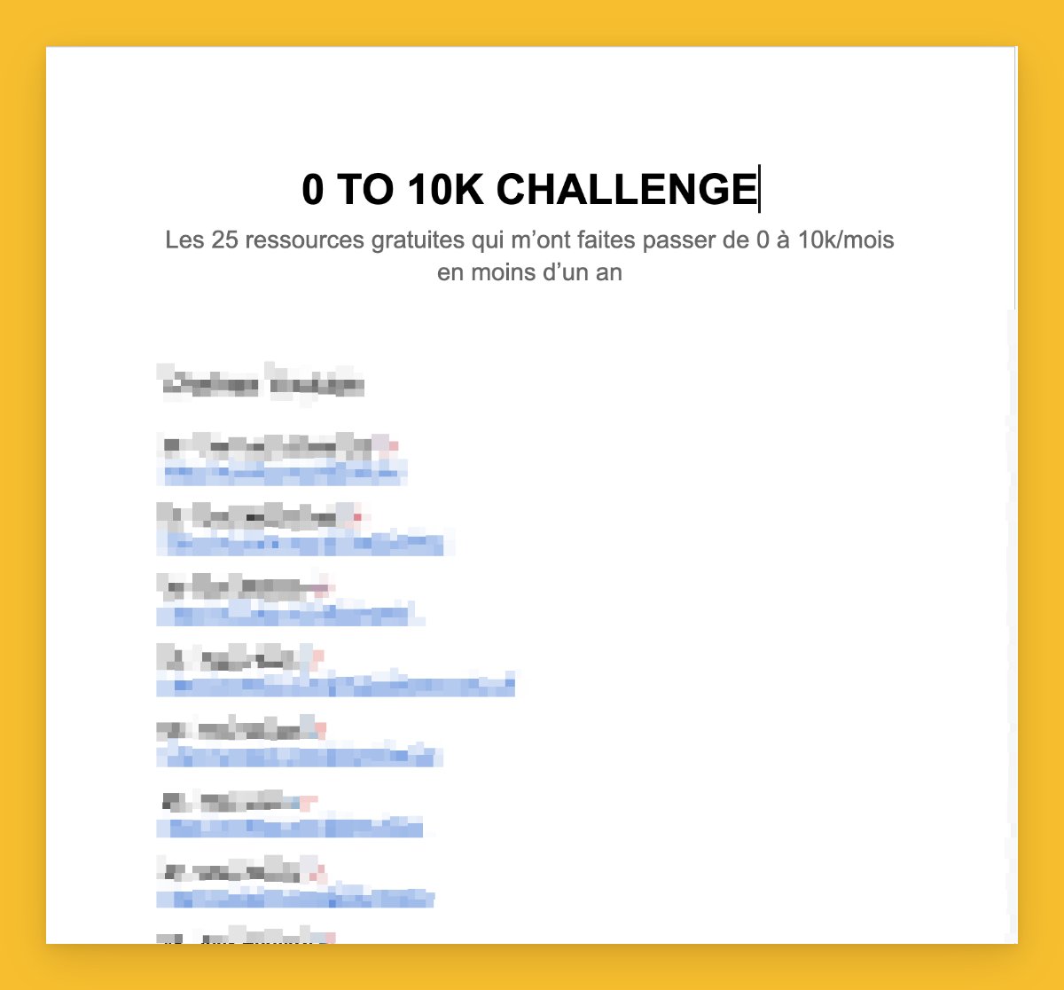 RaphaelAuriac's tweet image. Je suis passé de 0 à 10k/mois en 6 mois avec mon agence de design

0 diplôme ni mentor ❌

J'ai tout appris gratuitement sur internet

J'ai compilé mes meilleures ressources dans un doc

Tu peux l'avoir gratuitement

🔄 RT
👥 Follow
💬 Commente "10K" et je te l'envoie en DM