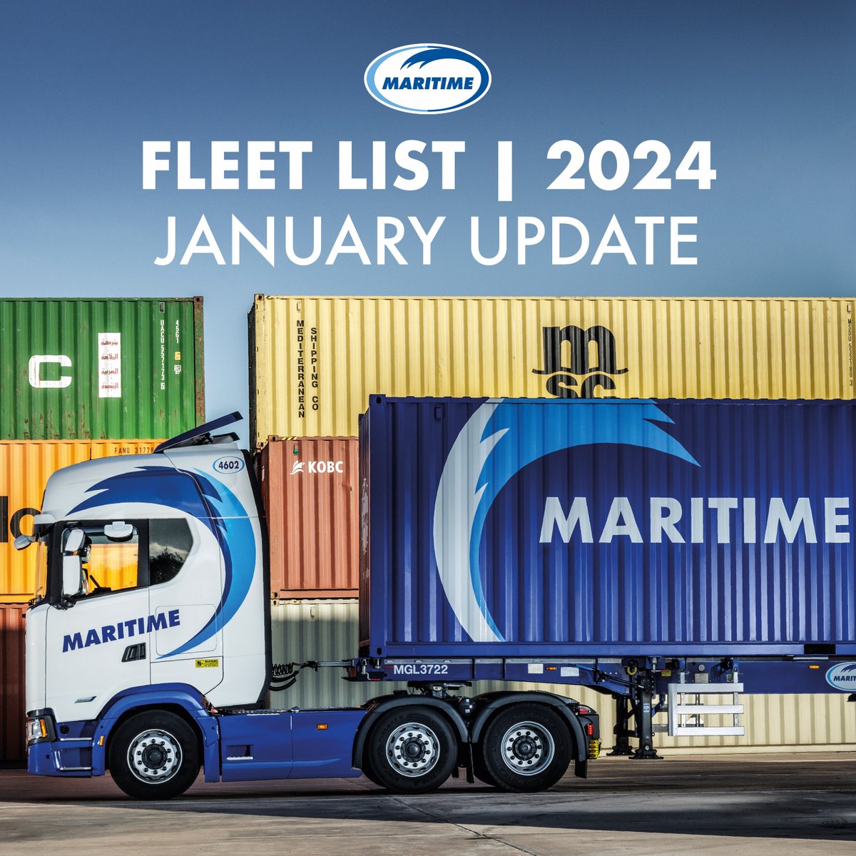 Maritime_UK's tweet photo. New Year, new fleet list!
Download the latest version from our website: https://t.co/25dcoDbbJS
#FleetList #MaritimeTrucks https://t.co/bvzb4gVOFP