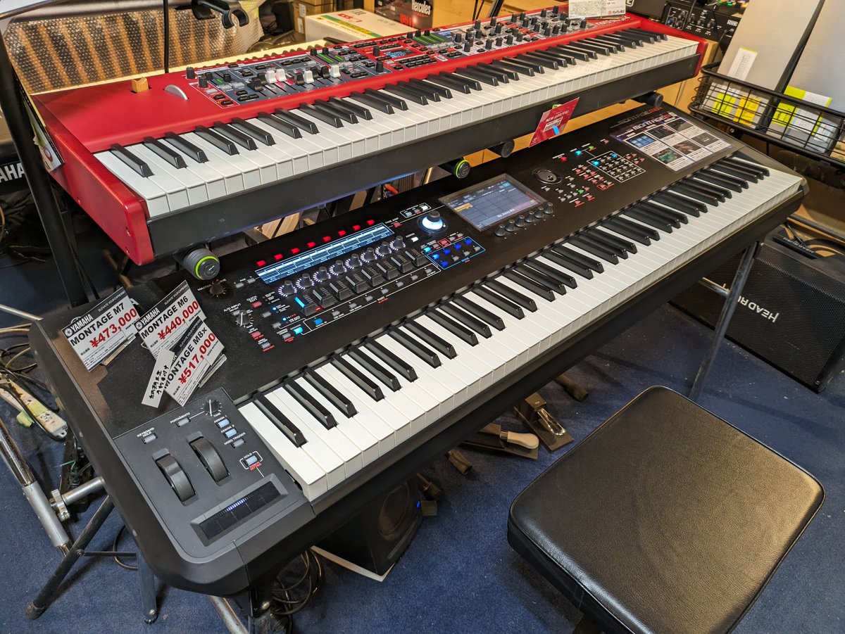 1484shibuya's tweet photo. イシバシ楽器渋谷店では、税込50万円以上の商品が最長60回払いまで金利0％になるショッピングクレジットのキャンペーンを実施中！ 憧れのシンセを手に入れるチャンスかも！？（お取り寄せとなる場合も有り）

#2024年初売り #nordstage4 #montageM8x #obx8 #minimoogmodelD

https://t.co/0p0cunqiL8 https://t.co/m9jN5pD7BQ