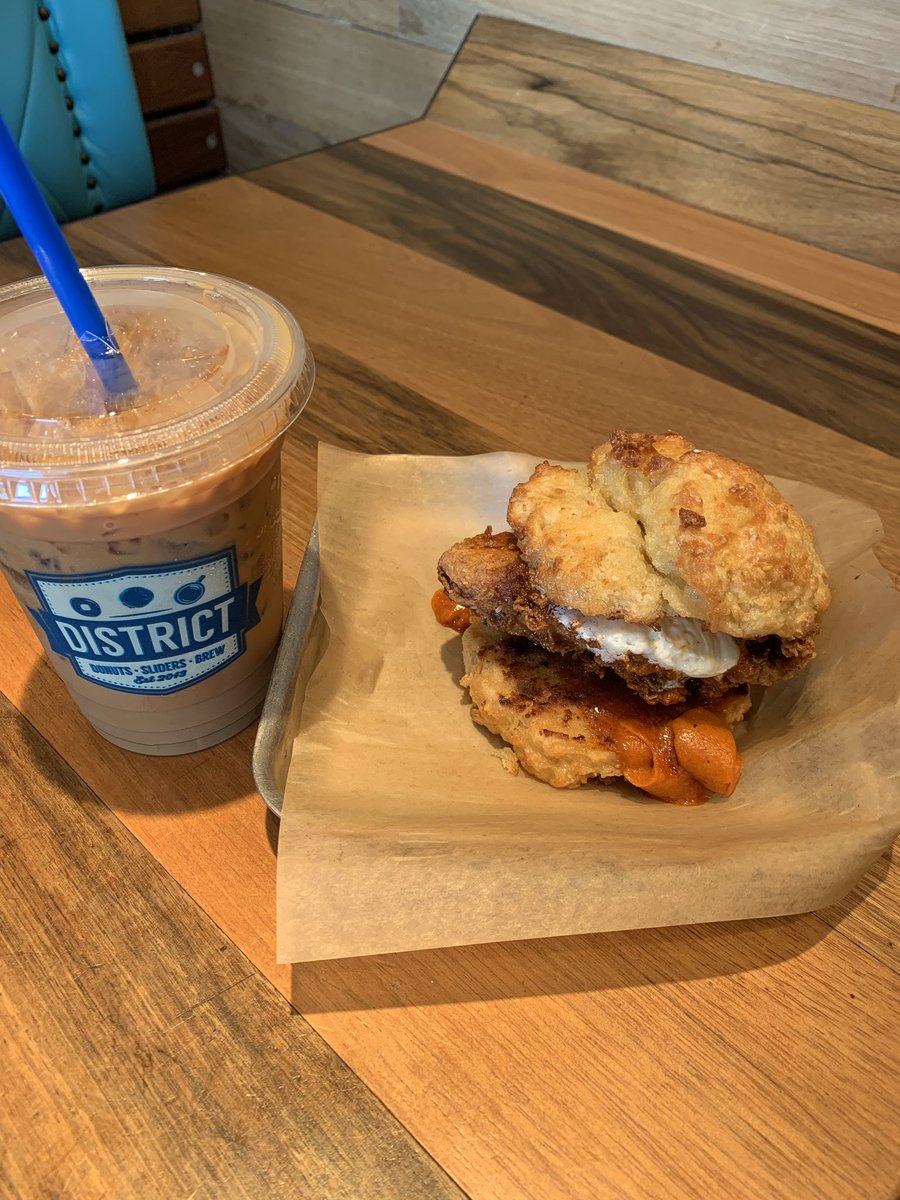 It’s not too late to grab your Black &amp; Gold King Cake! Croissant cake lightly filled with cream cheese and topped with salted caramel and a cream cheese drizzle.