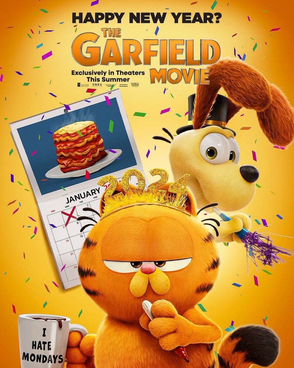 The Garfield Movie'den yeni bir afiş yayımlandı.