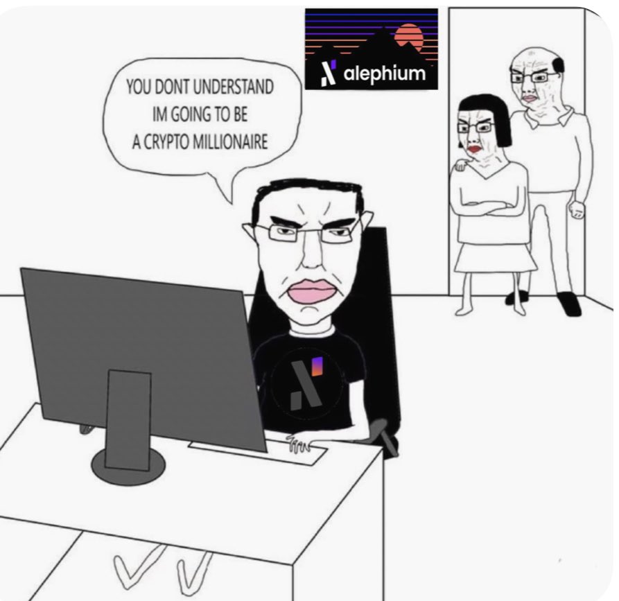 DrewLTH's tweet image. $ALPH has blasted through $1

I have been tweeting about the greatness of Alephium for over a year now

I was mocked, humiliated, called a moon boy, a shitcoiner, and a fool.

$ALPH price action is finally starting to be a reflection of its great tech and team 

Let’s go! 🌕🚀…