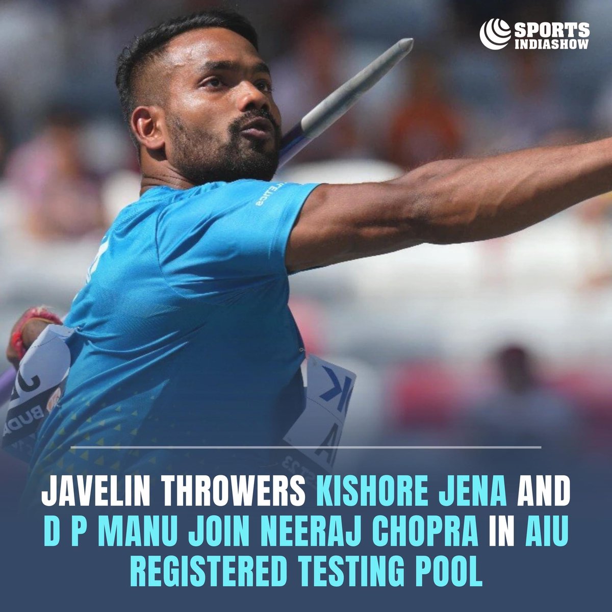 SportsIndiaShow's tweet image. Jena and Manu are new additions in the list announced by AIU for the first quarter of 2024, indicating the rise of Indian javelin throwers at the world stage.

#JavelinThrower #AIU #TestingPool