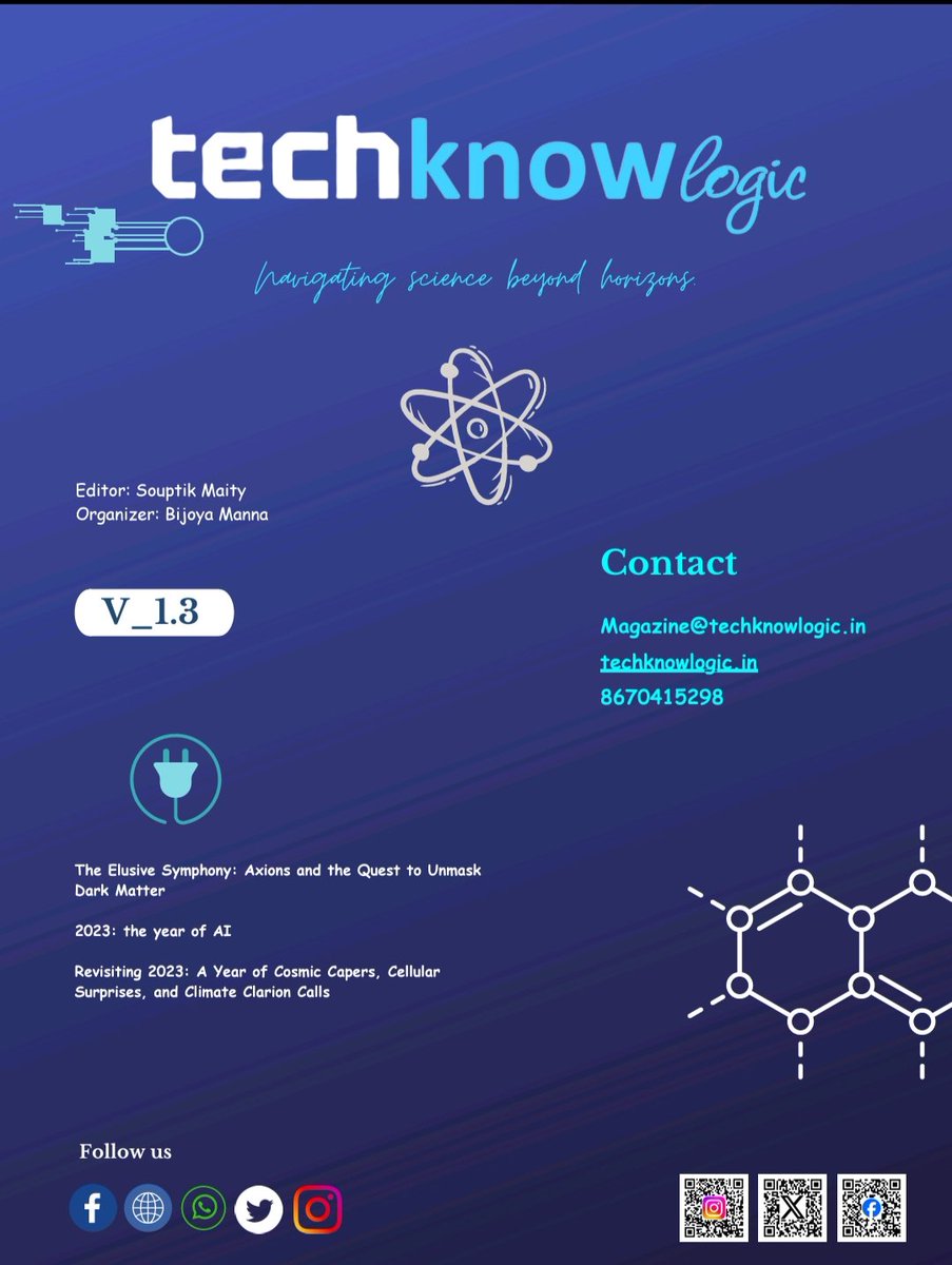 techknowlogicin's tweet image. ๐ฌโจ Unveiling our latest magazine! ๐๐ Embark on a journey through cutting-edge discoveries and captivating insights. ๐๐ Grab your copy now on techknowlogic.in and join the excitement! #ScienceMagazine #techknowlogic #NavigatingScienceBeyondHorizons