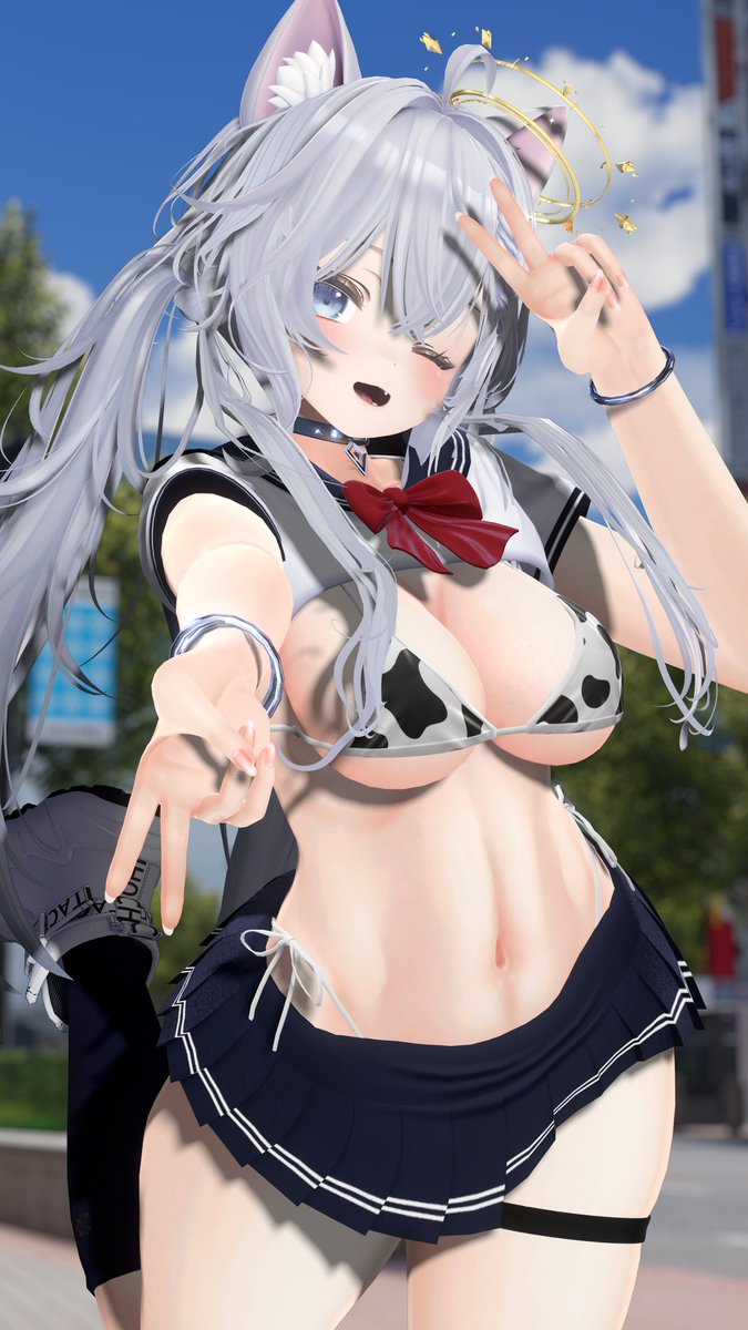 SrSr_vrc's tweet image. 🟦🐮✨🟥🐾