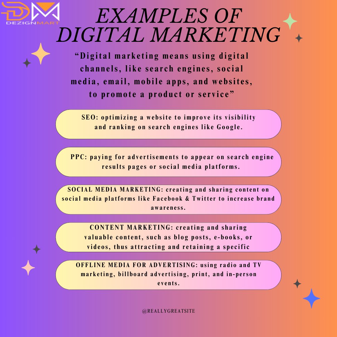 MartDezign's tweet photo. Learn Examples Of Digital Marketing here
Please feel free to reach out for additional details and contact our team:
Contact: +44-7745-732818
Website: https://t.co/REoKkwaDW1
#digitalmarketingtips #digitalmarketingservices #digitalmarketingservices #digitalmarketingtipsandtricks https://t.co/1i2WCnRMxJ