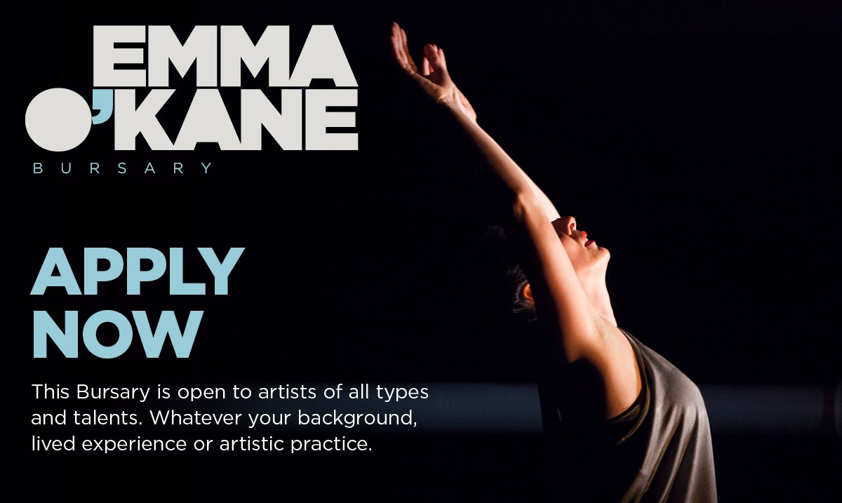 Is the 2024 EMMA O'KANE BURSARY in your name! If you are an independent artist who wants to explore dance or a physical language in your work then this opportunity could be for you! Find out more and apply at: emmaokanebursary.ie/applynow Closing date Jan 8 2024.