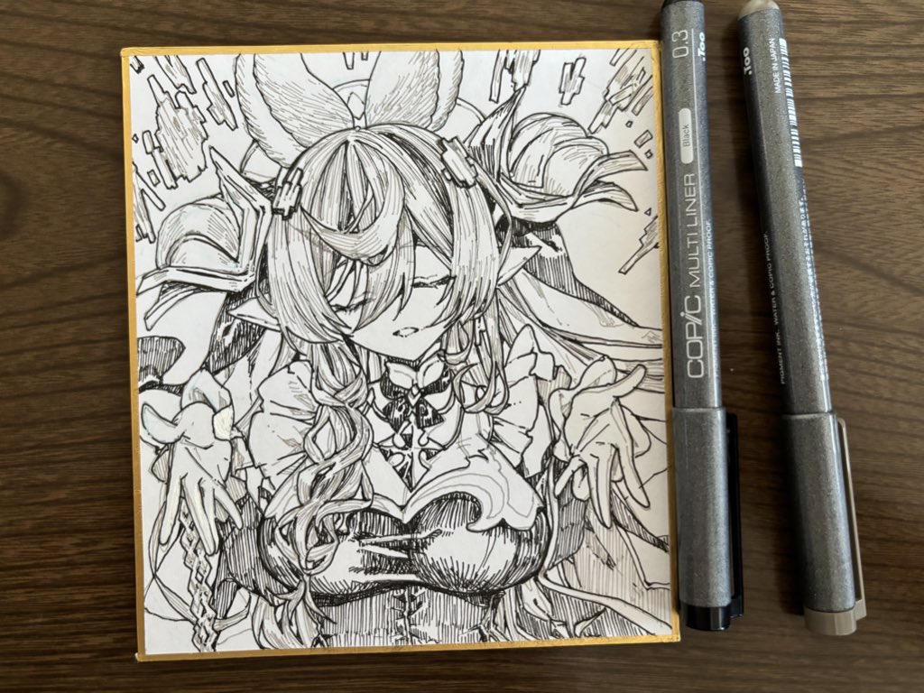 あと数枚色紙書いたら日曜の夜20時指定でブースに出します
日曜の夜から遅れる場合こちらでお知らせします

時間指定しくじってもお知らせします 