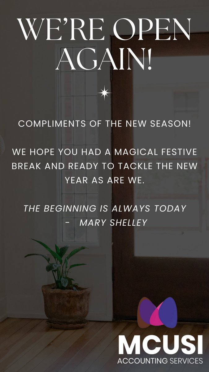 McusiServices's tweet photo. 'New year, same me' 😄

Compliments of the season to you all, we hope you had a marvelous festive break and a fantastic year ahead! We're also back in action in case you need to talk the money talk...after all, #moneygoals are part of the new years resolutions

#newyear2024 https://t.co/k1J44r1BRg