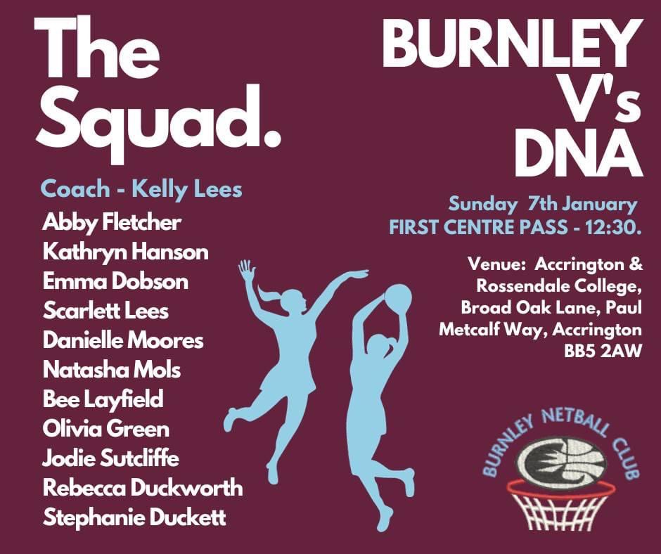 Burnley Netball Club tweet media