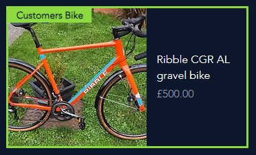 CycleRecycleUK's tweet image. Customers Bike
Ribble CGR AL gravel bike
cyclerecycleuk.com/product-page/r…
#bikeforsale #ribblecycles #CycleRecycle