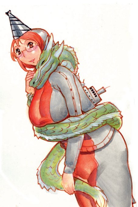 諸事情により今年は年賀状が描けませんでしたので12年前の過去絵の
辰年の年賀を数点貼らせていただきます。 