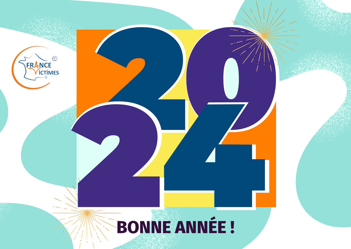 🌟✨ La fédération France Victimes vous souhaite à toutes et à tous une très belle année 2024 ! Ensemble, continuons de diffuser une culture commune de l’aide aux victimes pour tous. #BonneAnnee2024 #MeilleursVoeux #Solidarité #FranceVictimes #CultureCommune