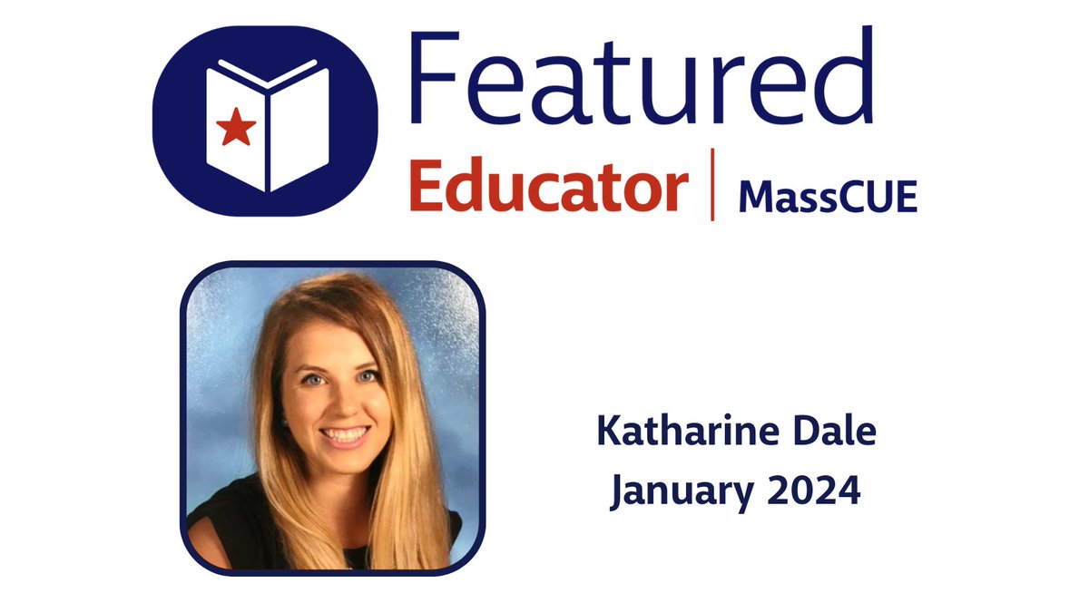 👏🏽 Congratulations to our January #MassCUE Featured Educator, <a href="/Kdale201/">Katharine Dale</a>! Read about why this 5th grade teacher at <a href="/LSSNorthboro/">LSS Northborough</a> sees technology as a gateway to student engagement. bit.ly/3S1mHFu <a href="/NSBOROSchools/">NSBORO Public Schools</a> @mrsmacgregor206 #STEMed #coding #edtech