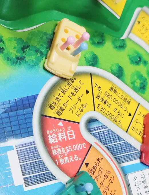 私が「みんなこのマスに止まればいいんだ」って言ったら見事にみんなここに止まって職を失っていった…
フリーターだった私はタレントになった。 