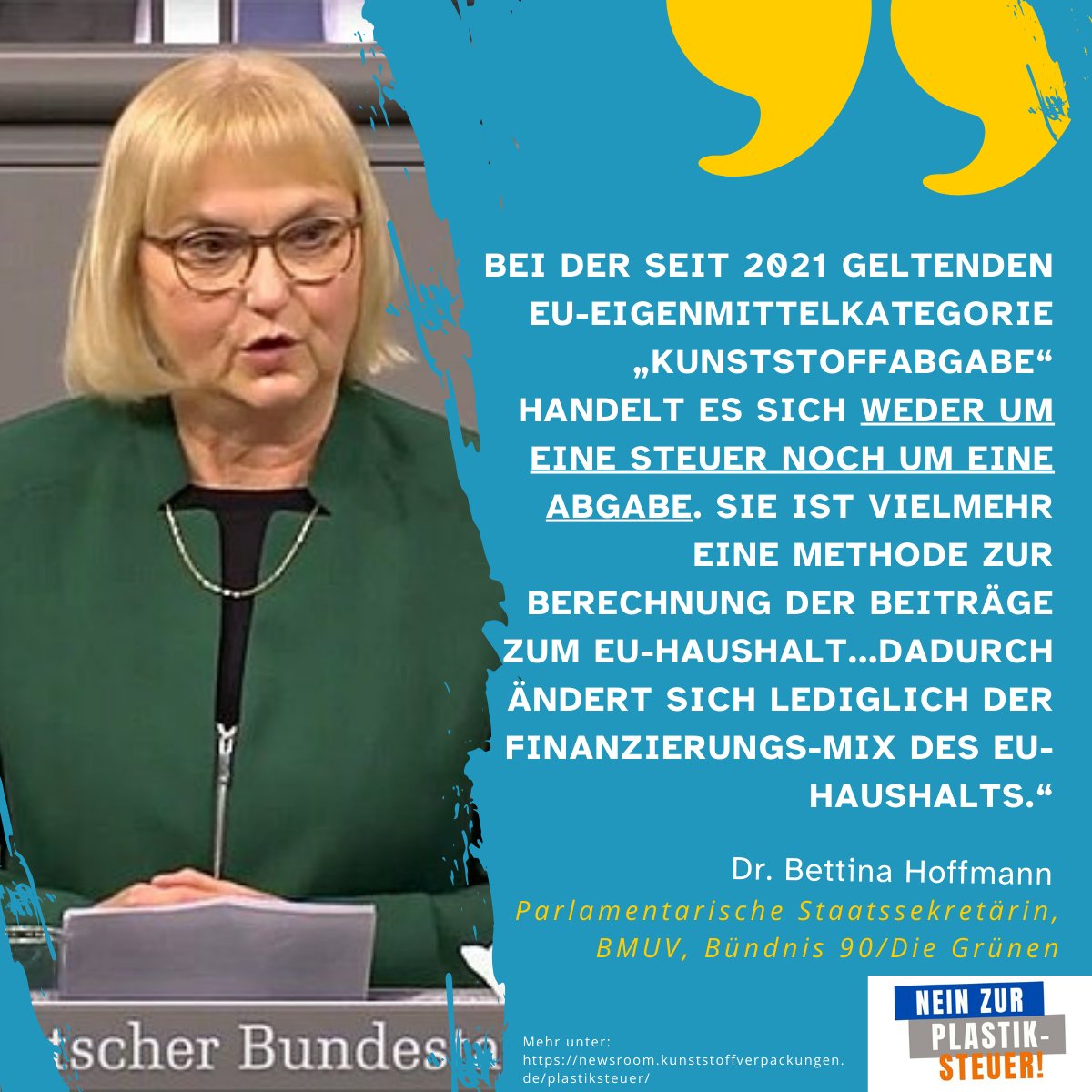 Warum sollen Unternehmen der Wertschöpfungskette #Kunststoffverpackungen für das Brexit-Loch im EU-Haushalt und das Loch im Bundeshaushalt haften, wenn die sog. EU-#Plastikabgabe nur Teil des deutschen EU-Beitrags ist? Mehr unter: bit.ly/3tyfi6P #Plastiksteuer