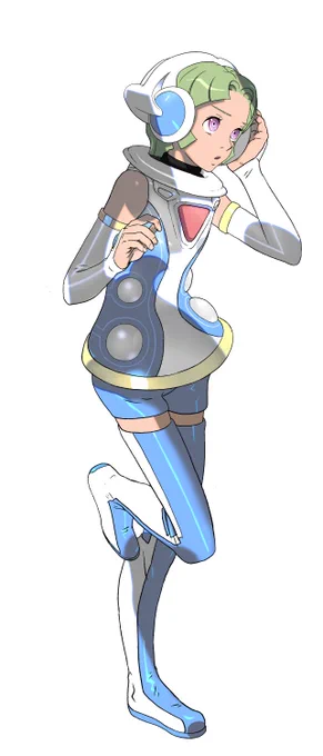 ミラクル少女リミットちゃんのオマージュでデザインしたイーチィですガンダムトゥルーオデッセイ〜Gの伝説〜というゲームのヒロインです 