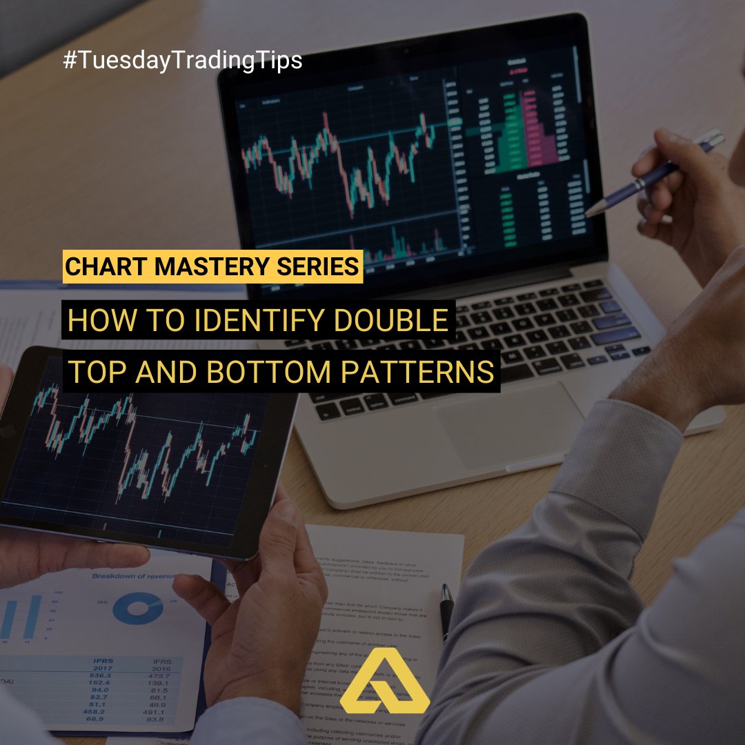 axonmarkets's tweet image. 📈 Chart Patterns Decoded: Identifying Double Tops and Bottoms 🔄

#TuesdayTradingTips  #TechnicalAnalysis #ChartPatterns #TradingTips