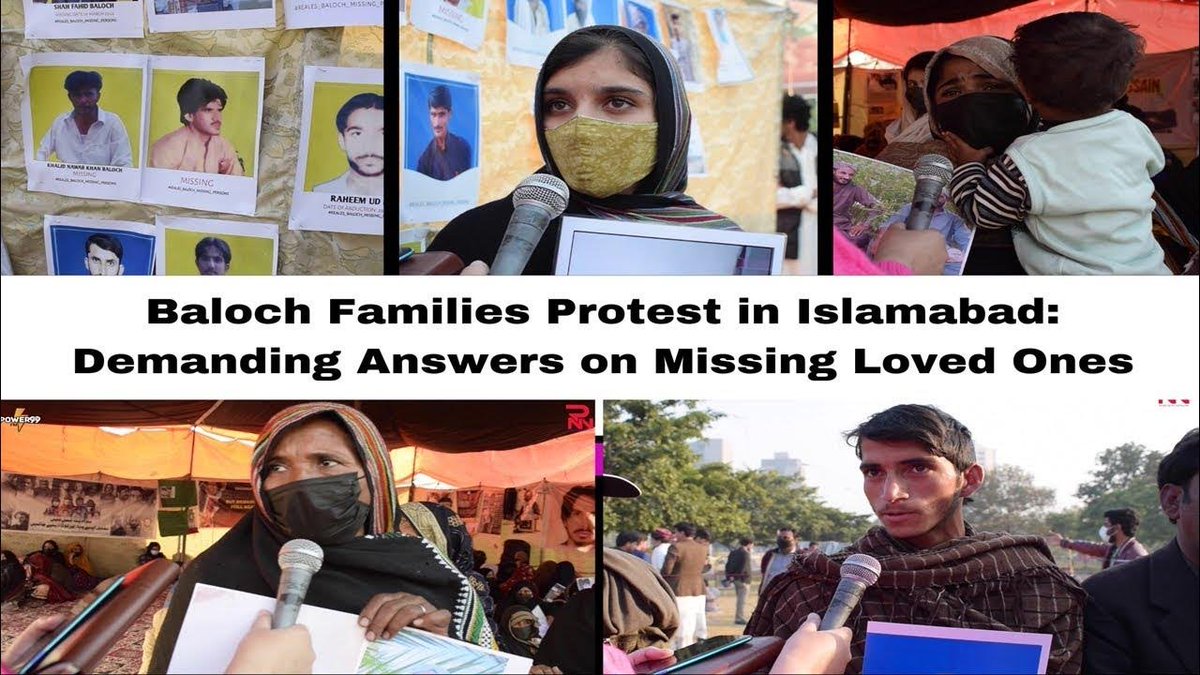 pakco_updates's tweet image. #Jan2 
4. #Baloch protestors call for shutterdown protests all over #Pakistan. They said #Islamabad is calling our protest a 'propaganda' as govt has offered no real interest or assurances on enforced dissapearences &amp;amp; extra judicial killing of baloch people in #Balochistan.
#News