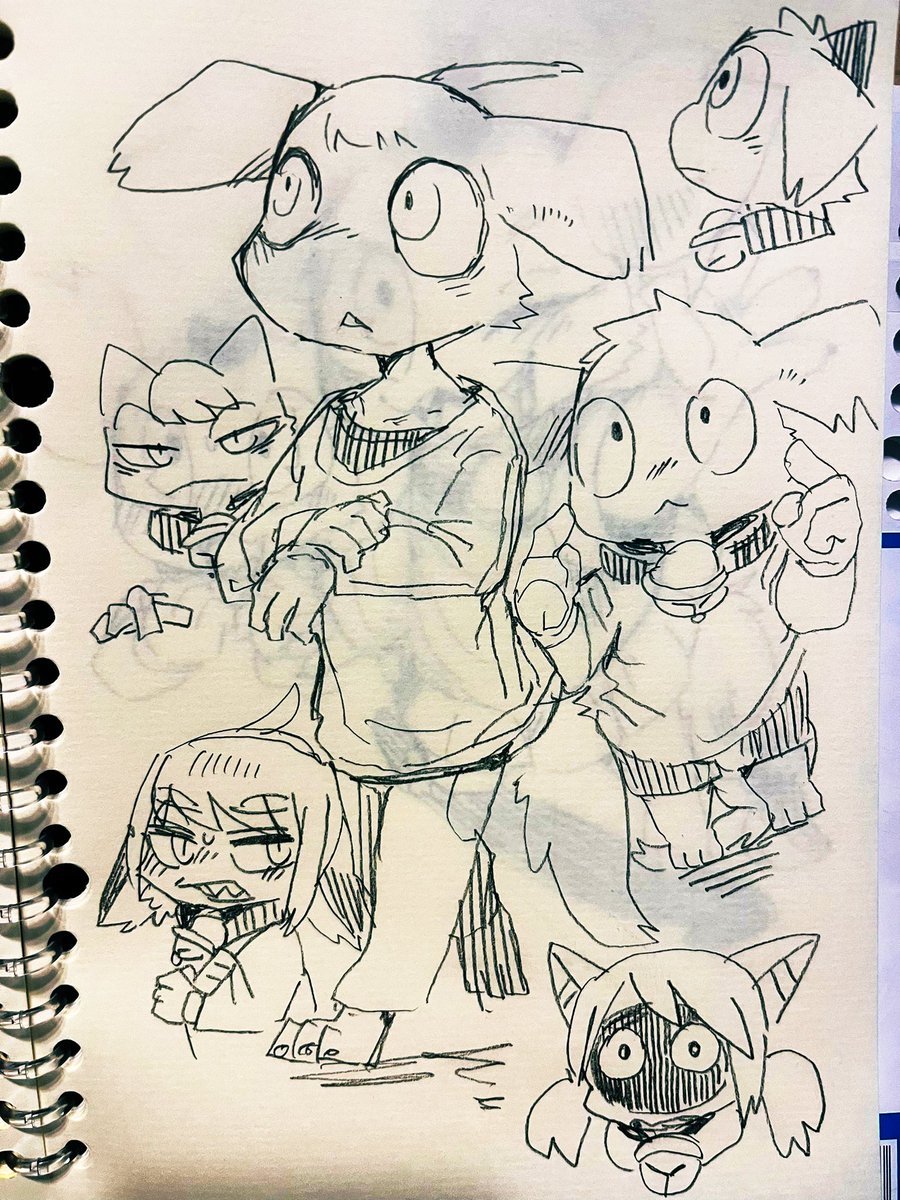 sonu_sox's tweet photo. 子供向けアニメの強めの幻覚を書く腐女子みたいなスケブ https://t.co/gyVUQVQOAx