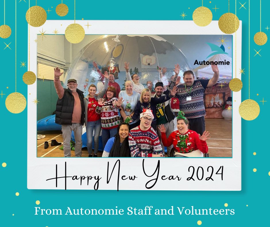 Autonomie Staff and Volunteers wishes everyone a Happy New Year. 

#CharityNI
#AbilityNotDisability