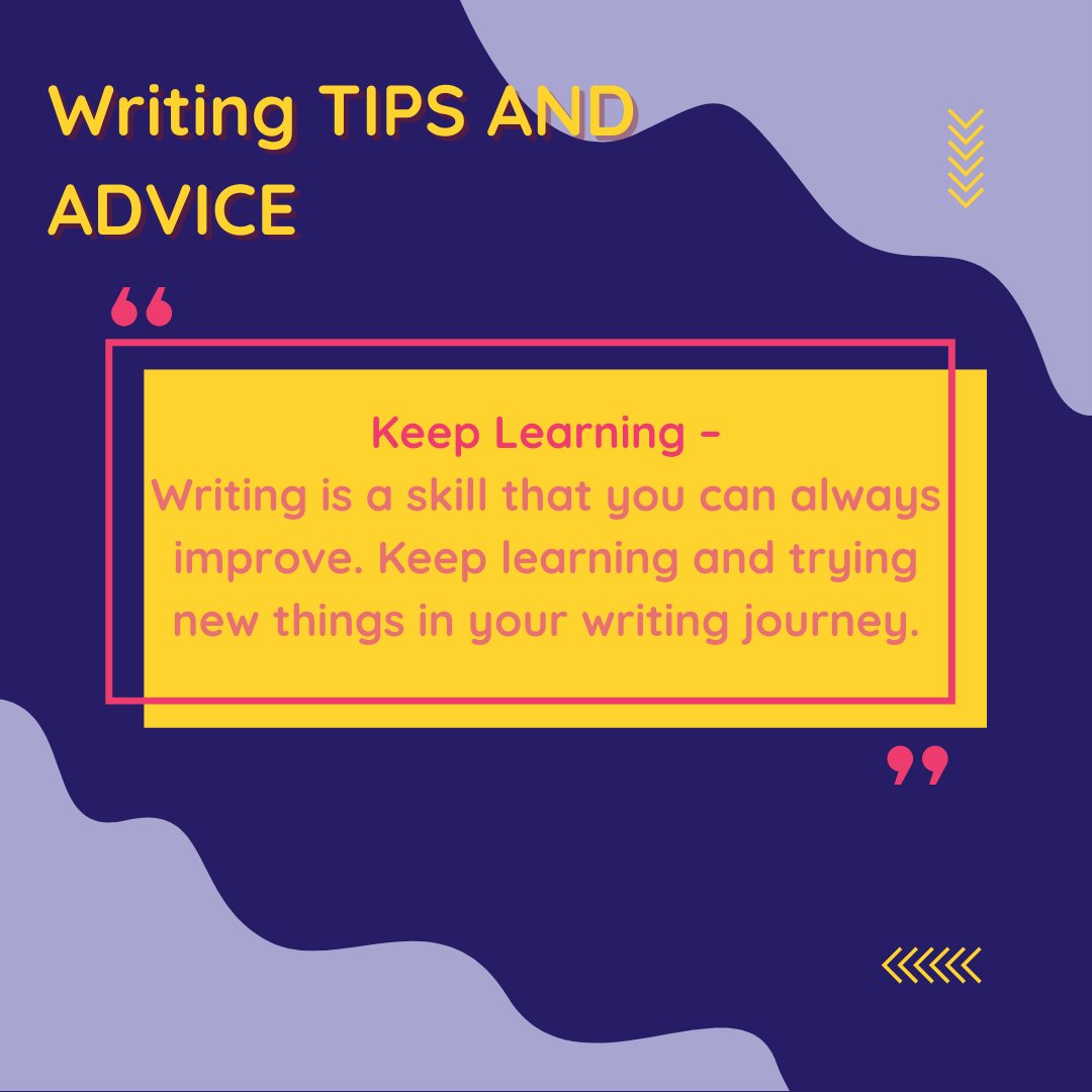 Tip Tuesday! 📝✨
Today's tip: Practice new techniques and strategies to elevate your skills. Keep learning, keep growing 🌱📖

#diversebooks #booktips #tips #empowerSEND #neurodiversity #readingforall #inclusiveliterature #sendcommunity #booksforall #Writing #writingcommunity