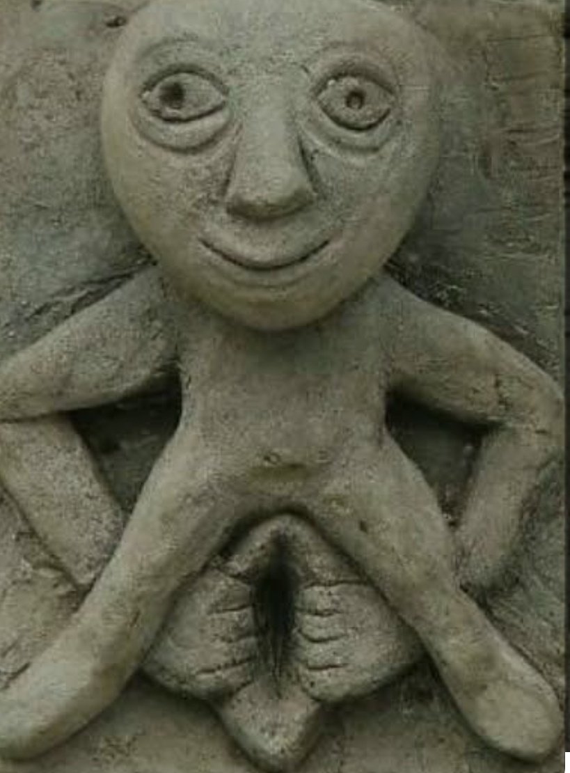 Shivaradhana55's tweet photo. These images can be found in all over the European countries , on the castle , Buildings , cathedrals
Europeans used to worship her as a Goddess of fertility 
1/11 https://t.co/BgDJew00IU