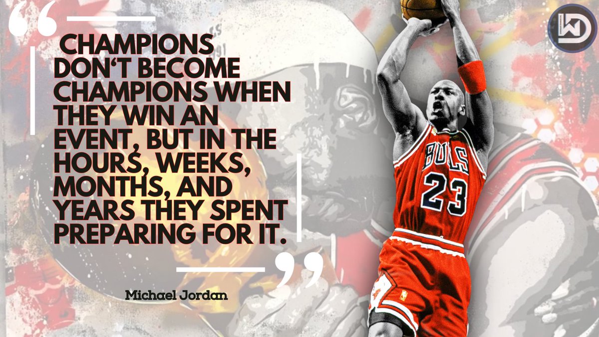 'It's more than winning a championship. It's about becoming a champion. Champions are relentless in their pursuit of their goals. Champions are not satisfied with 'good enough'. Champions are willing to do what it takes. It's not just about what you do; it's about who you